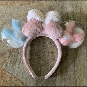New Plush Mickey Winter Dream Balloon Disney Ears